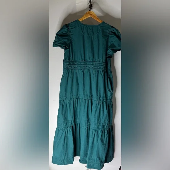 Quince Green Maxi  Dress - Picture 2 of 6